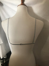 Silver Sequin Burst Cage Harness Top