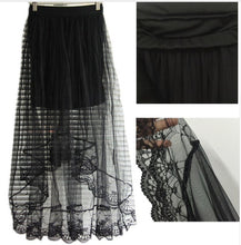 High Low Gothic Lace Skirt