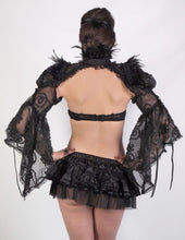 Gothic long sleeve shawl
