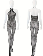 Serpentine Snake Bodysuit Lingerie Teddy