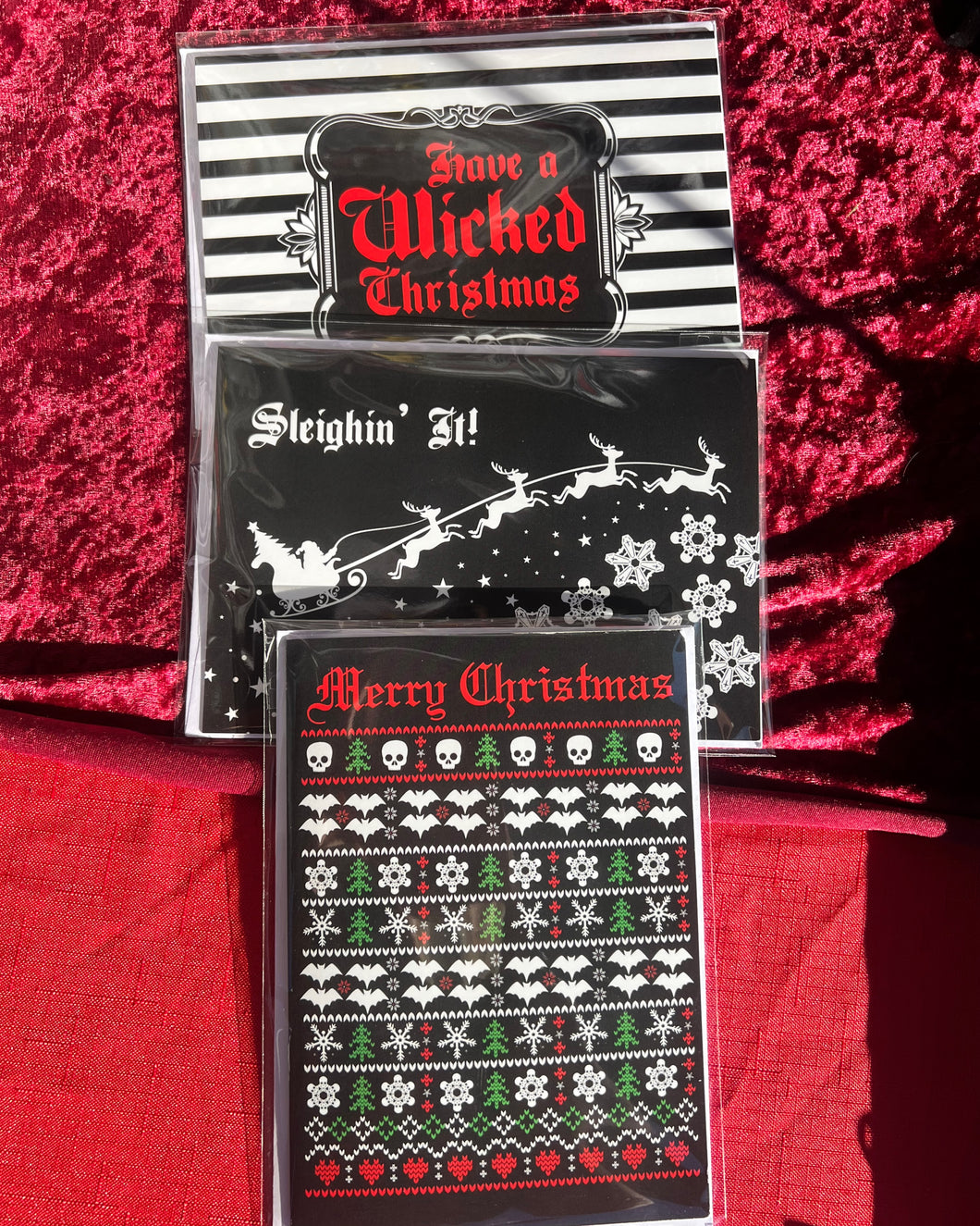 Gothic Christmas Cards