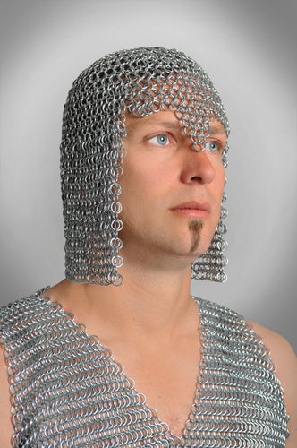 Chainmail Hood Galvinised Iron