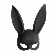 Black Bunny Ears Mask
