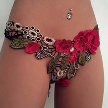 Fancy Floral Lace Panties Underwear Thong Lingerie Cage Briefs