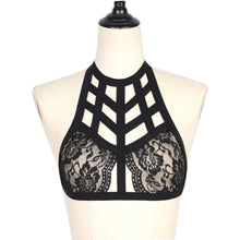 Cage Lace Harness Bra Goth Fetish Lingerie