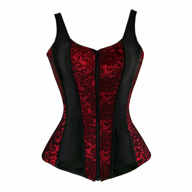 Lacy Overbust Corset Top – liquidred