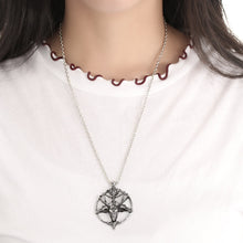 Pentagram Goat Pendant Necklace