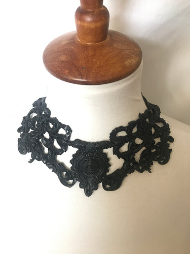Baroque 3D Handmade latex rubber necklace