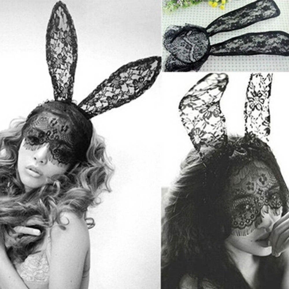 Sexy Lace Bunny Ears