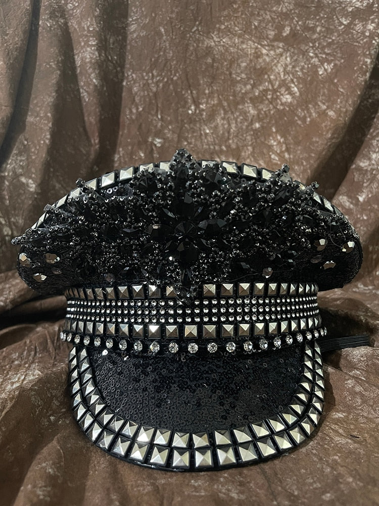 Black Deluxe Festival Hat