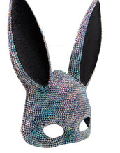 Rhinestone Bunny Ears Mask
