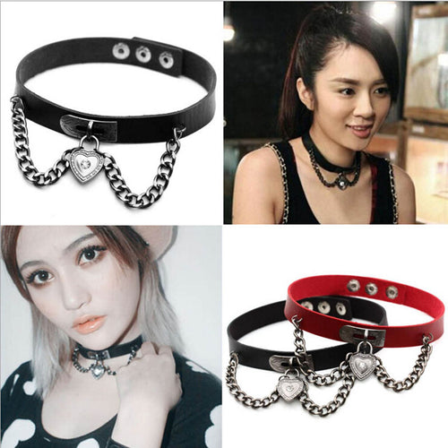 Heart Lock Collar