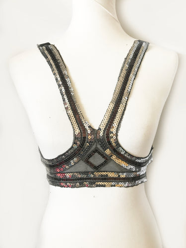 Sequin Vest Harness