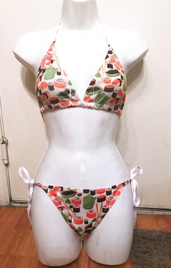 Sushi Bikini Swimsuit